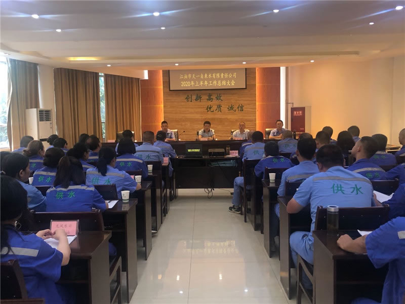 天一公司召開2020年上半年工作總結(jié)大會